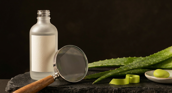 What's Really in Your Aloe Gel? How to Read an Aloe Vera Label