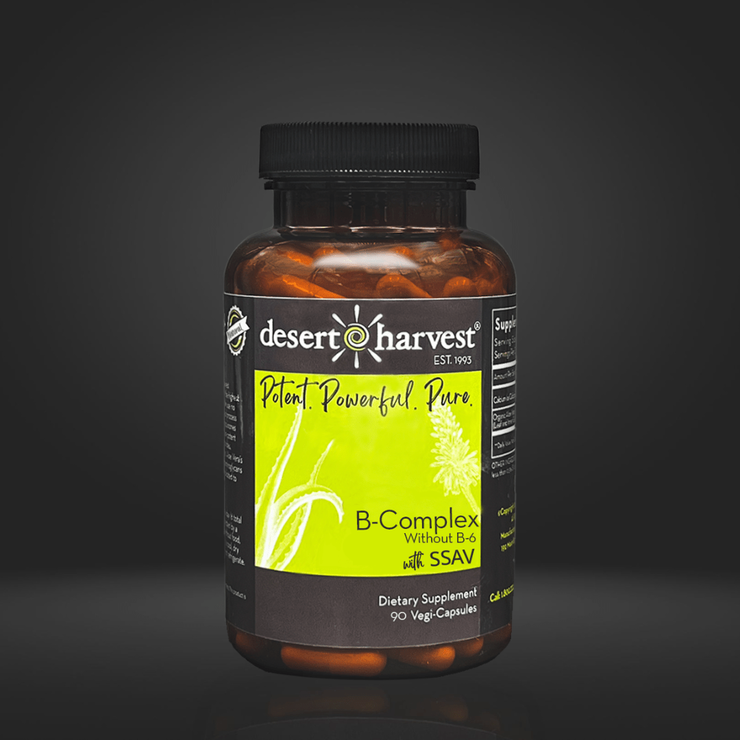 B-COMPLEX without B6 - (90 Capsules) - Desert Harvest