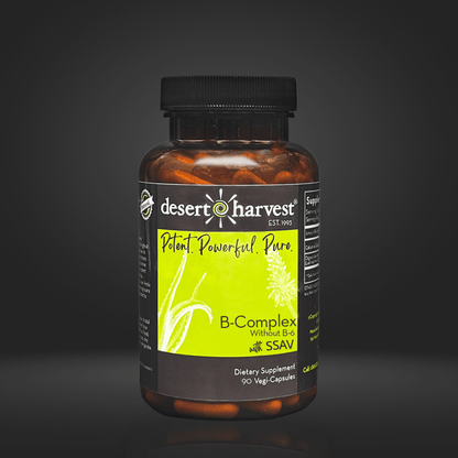 B-COMPLEX without B6 - (90 Capsules) - Desert Harvest