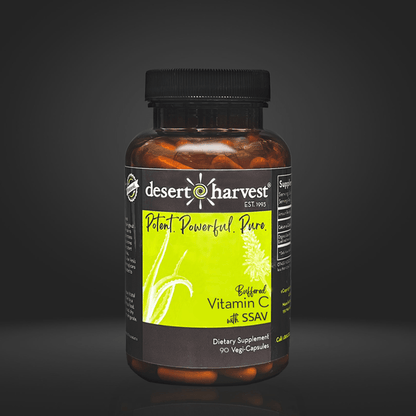 BUFFERED VITAMIN C - (90 Capsules) - Desert Harvest