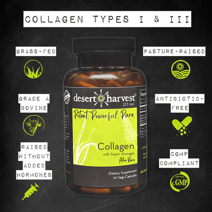 COLLAGEN - (90 Capsules) - Desert Harvest