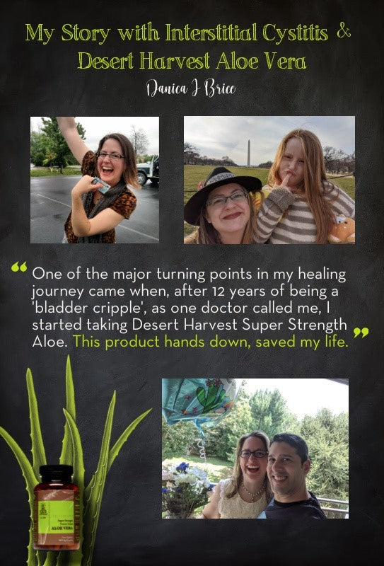 Desert Harvest Aloe Vera for IC / BPS