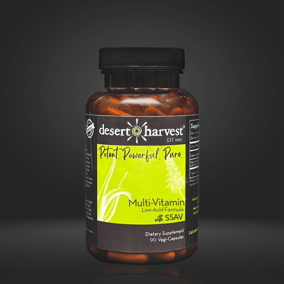 MULTI-VITAMIN - Low Acid - (90 Capsules) - Desert Harvest