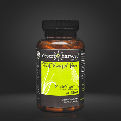 MULTI-VITAMIN - Low Acid - (90 Capsules) - Desert Harvest