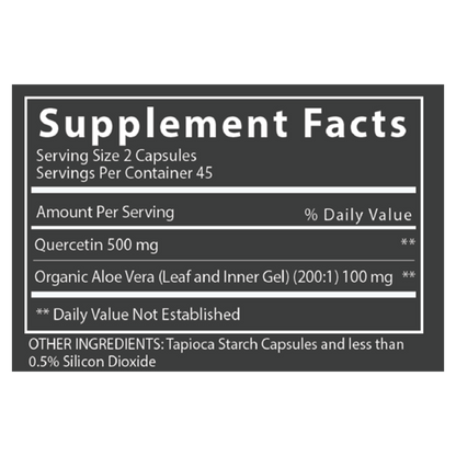 QUERCETIN - (90 Capsules) - Desert Harvest