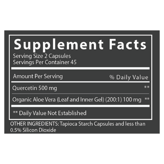 QUERCETIN - (90 Capsules) - Desert Harvest
